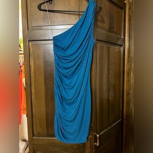 Blue homecoming dress